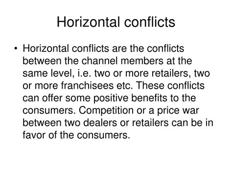 horizontal channel conflict example.